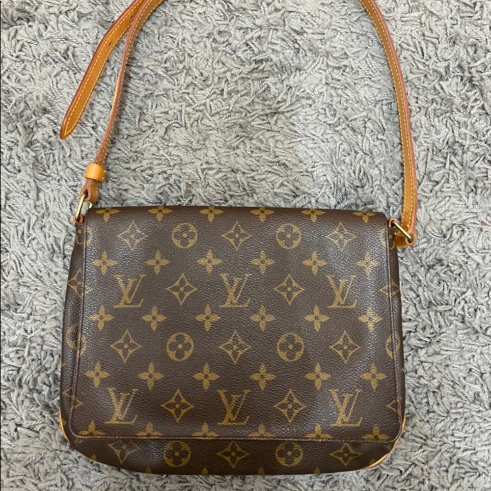 Louis Vuitton Musette Tango Monogram Shoulder Bag